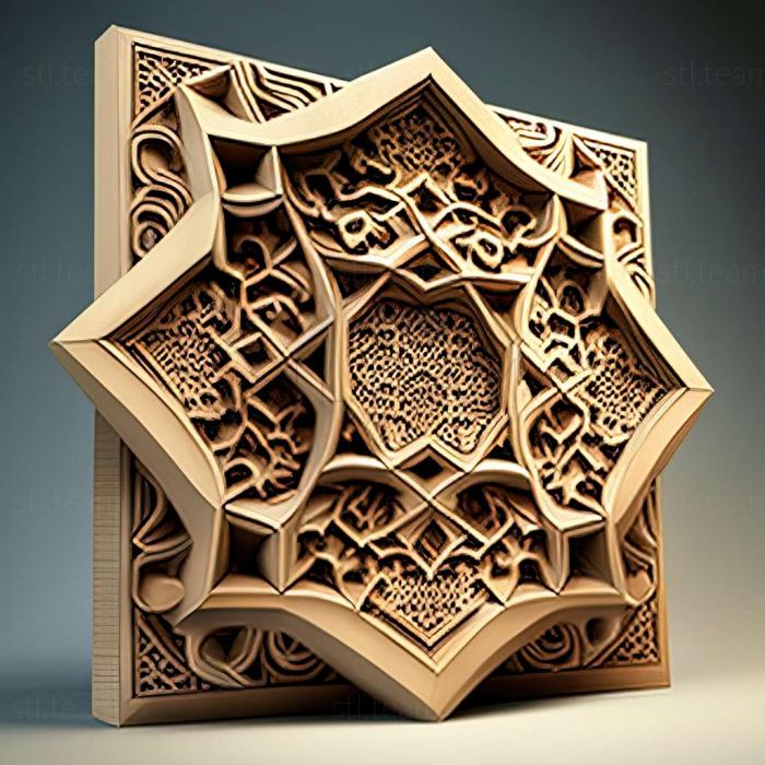 3D model Qiblah (STL)